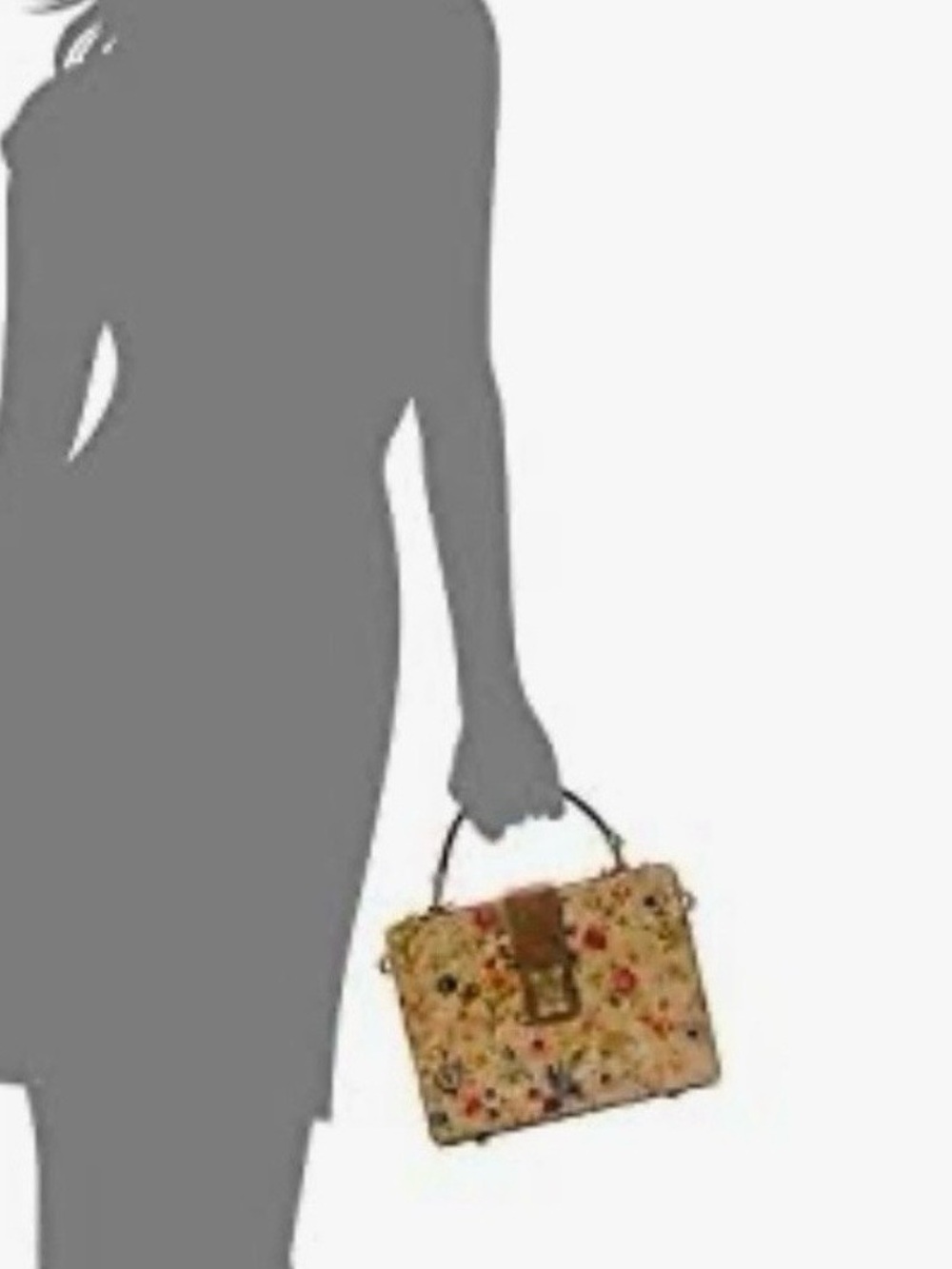 Patricia Nash EUC Prairie rose box Crossbody bag with dust bag authentic - Picture 9 of 16